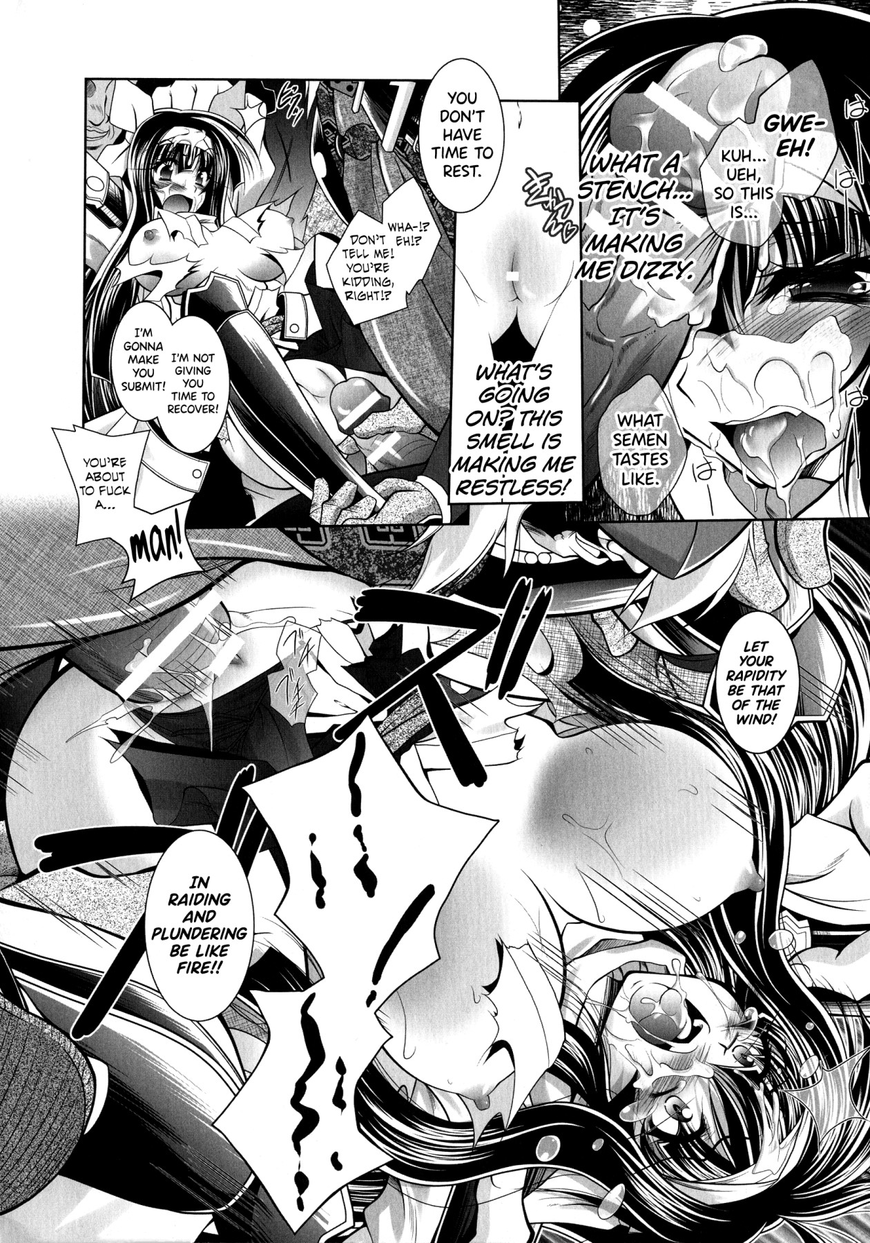 Hentai Manga Comic-Who's the Real Man? The Peculiar Records of Kawanakajima Battle-Read-10